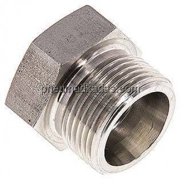 Verschlussverschraubung für Rohre 16 S (M24x1,5), 1.4571