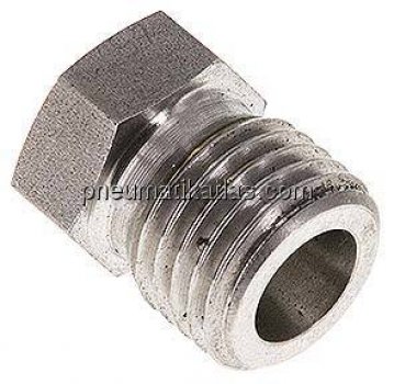 Verschlussverschraubung für Rohre 6 S (M14x1,5), 1.4571