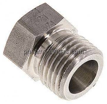 Verschlussverschraubung für Rohre 8 S (M16x1,5), 1.4571