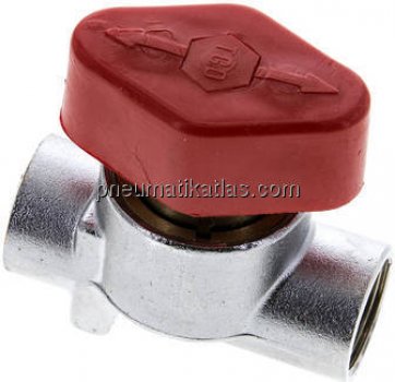 Schnellschluss-Absperrventil Rp 1/2", PN 16, DVGW