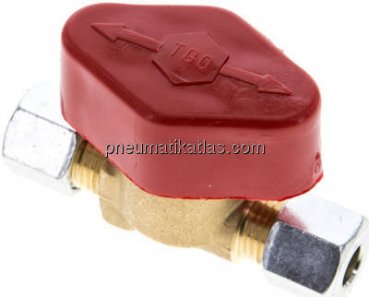 Schnellschluss-Absperrventil 8 L (M14x1,5), PN 16, DVGW