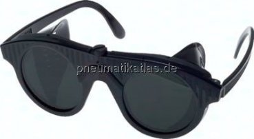Standard-Schweißschutzbrille, robuste und preisgünstige Universalbrille, Mittelschraube für Glaswech