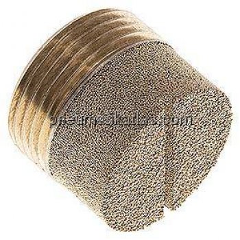 Schalldämpfer G 3/4", Sinterbronze, zylinderförmig
