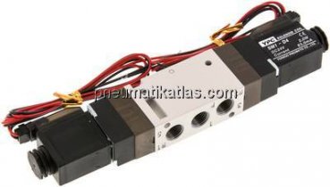 5/2-Wege Magnetventil, G 1/8", Impulsventil, 24 V=