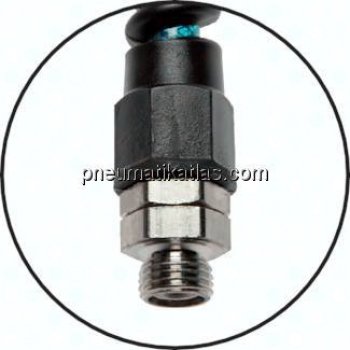 Preview: PUR-Spiralschlauch G 1/4"-9,5 x 6,3 mm, 3,0 mtr. Arbeitslänge