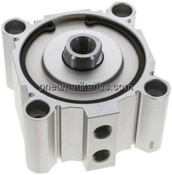 Kompaktzylinder, doppeltwirkend, Kolben 100mm, Hub 5mm