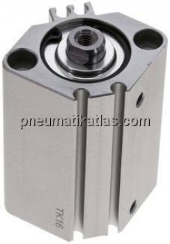 Kompaktzylinder, doppeltwirkend, Kolben 25mm, Hub 35mm