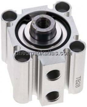 Kompaktzylinder, doppeltwirkend, Kolben 32mm, Hub 5mm