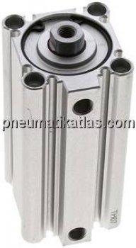 Kompaktzylinder, doppeltwirkend, Kolben 40mm, Hub 70mm