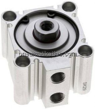 Kompaktzylinder, doppeltwirkend, Kolben 50mm, Hub 5mm