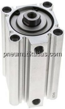 Kompaktzylinder, doppeltwirkend, Kolben 50mm, Hub 75mm