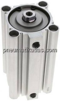 Kompaktzylinder, doppeltwirkend, Kolben 63mm, Hub 100mm