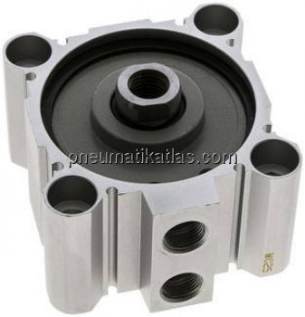 Kompaktzylinder, doppeltwirkend, Kolben 80mm, Hub 5mm