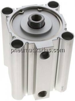 Kompaktzylinder, doppeltwirkend, Kolben 80mm, Hub 70mm