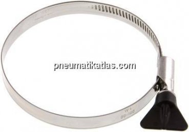 12mm Schlauchschelle 80 - 100mm, 1.4301 (W4) (NORMA)