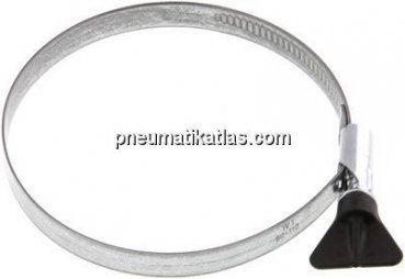 12mm Schlauchschelle 90 - 110mm, Stahl verzinkt (W1) (NORMA)