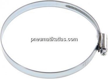 12mm Schlauchschelle 100 - 120mm, Stahl verzinkt (W1) (IDEAL)
