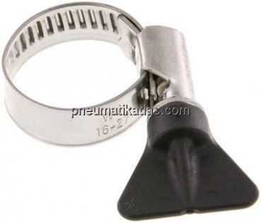 12mm Schlauchschelle 16 - 27mm, 1.4301 (W4) (NORMA)