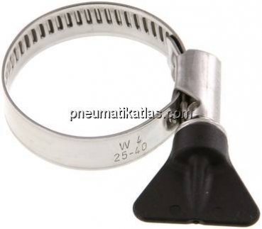 12mm Schlauchschelle 25 - 40mm, 1.4301 (W4) (NORMA)