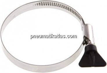 12mm Schlauchschelle 70 - 90mm, 1.4301 (W4) (NORMA)