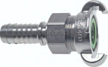 Sicherheits-Kompressorkuppl. 25 (1") mm Schlauch