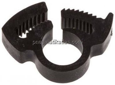 Schnapp-Schlauchschelle, Nylon, 6 - 6,5mm