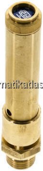 TÜV-Sicherheitsventil G 1/2" (DN10), 42,00 bar, Messing
