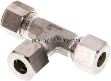 T-Schneidringverschraubung 12 S (M20x1,5), Klemmring 1.4571 (NC)