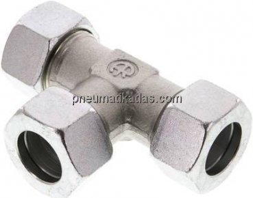 T-Schneidringverschraubung 22 L (M30x2), Stahl verzinkt