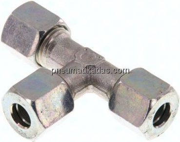 T-Schneidringverschraubung 8 L (M14x1,5), Stahl verzinkt