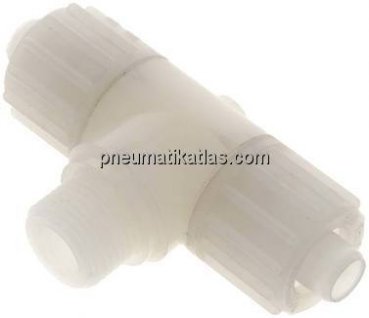 T-Verschraubung G 1/2"-16x10mm, PVDF