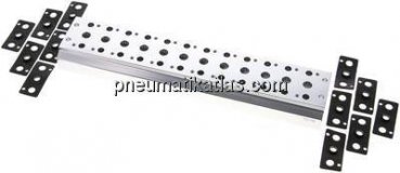 Mehrfachanschlussplatte (12-fach) für 5/2-Wege & 5/3-Wege Ventile