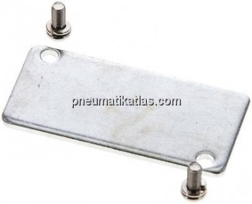 Blindplatte für Reihenleiste V 52