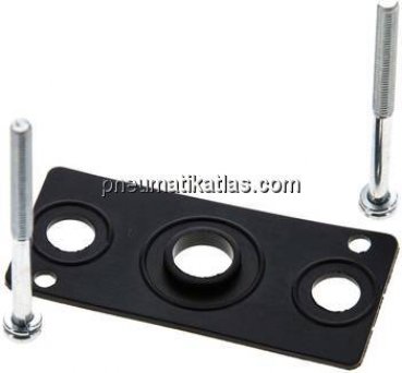 Ersatzdichtung und Schrauben für V 52-Reihenanschlussplatte