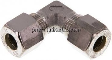 Winkel-Schneidringverschraubung 10 L (M16x1,5), Klemmring 1.4571 (NC)