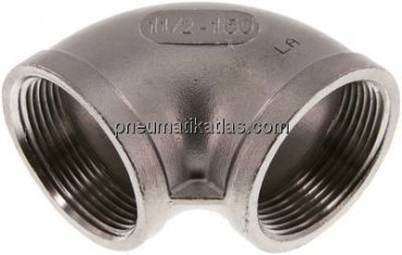 90°-Winkel NPT 1-1/2"-NPT 1-1/2", 1.4408