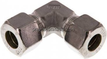 Winkel-Schneidringverschraubung 16 S (M24x1,5), Klemmring 1.4571 (NC)