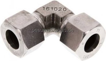 Winkel-Schneidringverschraubung 20 S (M30x2), 1.4571