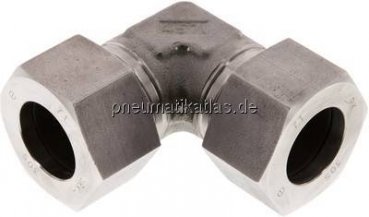 Winkel-Schneidringverschraubung 30 S (M42x2), 1.4571