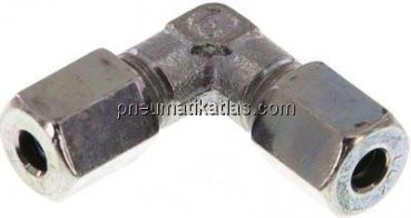 Winkel-Schneidringverschraubung 4 LL (M8x1), Stahl verzinkt