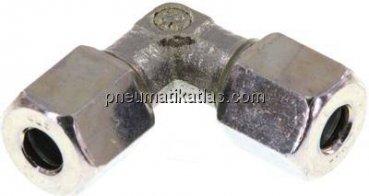 Winkel-Schneidringverschraubung 5 LL (M10x1), Stahl verzinkt