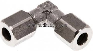 Winkel-Schneidringverschraubung 6 LL (M10x1), 1.4571