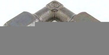 Winkel-Schneidringverschraubung 6 S (M14x1,5), Stahl verzinkt