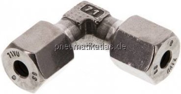 Winkel-Schneidringverschraubung 6 S (M14x1,5), 1.4571