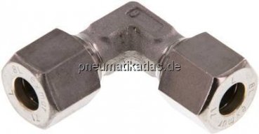 Winkel-Schneidringverschraubung 8 L (M14x1,5), Klemmring 1.4571 (NC)