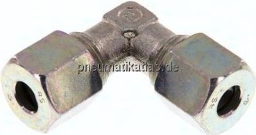 Winkel-Schneidringverschraubung 8 S (M16x1,5), Stahl verzinkt