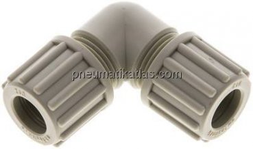 Winkel-Verschraubung 12x10mm, Polypropylen