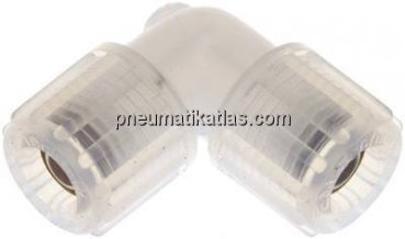 Winkel-Verschraubung 8x6mm, PFA