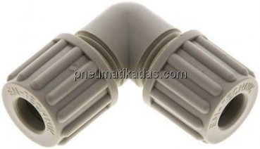 Winkel-Verschraubung 8x6mm, Polypropylen