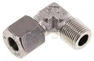 Winkel-Schneidringverschraub. R 3/8"-10 S (M18x1,5), 1.4571